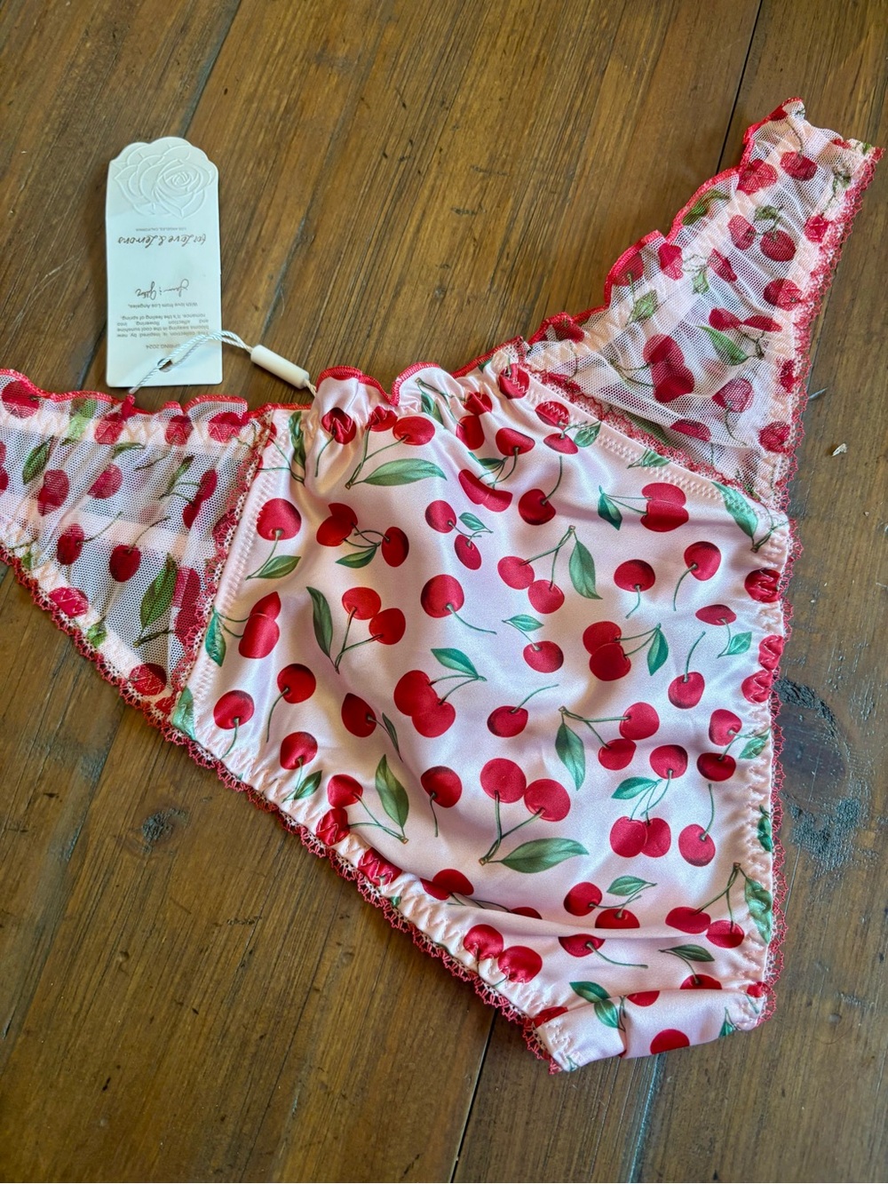 NWT for love and lemons cherries panties - Picture 5 of 10